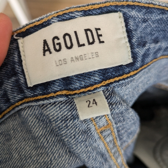 Agolde Riley crop - Picture 2 of 4